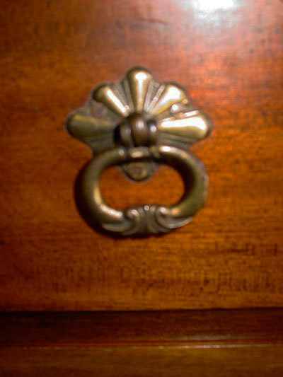 Solid Mahogany Gentlemans Chest