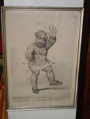 A Democrat _ or _ Reason & Philosophy, James Gillray Engraving