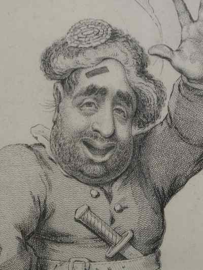 A Democrat _ or _ Reason & Philosophy, James Gillray Engraving