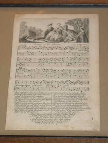 Jenny of the Green, Framed Antique Engraving