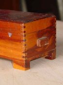 Vintage Solid Cedar Gettysburg, Pennsylvania Souvenir Box