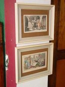 Pair of Thomas Rowlandson, Doctor Syntax Antique Engravings