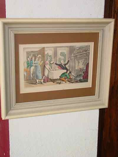 Pair of Thomas Rowlandson, Doctor Syntax Antique Engravings