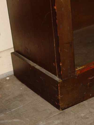 Solid Pine Antique Gold Painted Bookcase
