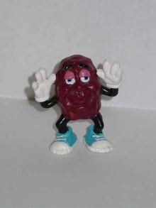 Justin X Grape, California Raisin