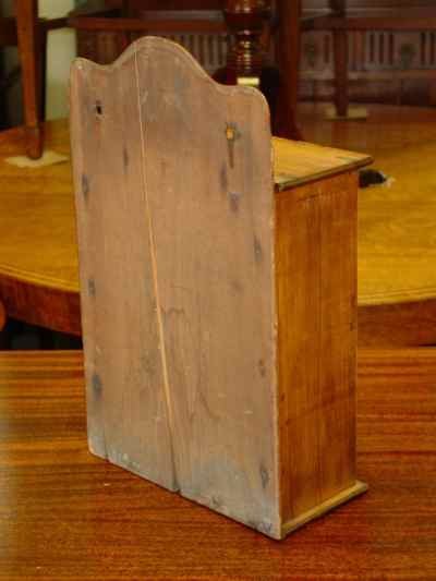 Antique Hanging 8 Drawer Solid Maple Spool Cabinet