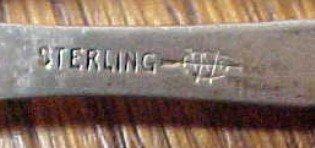 Sterling Sugar Tongs Webster- Silver