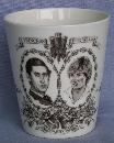 ROYAL DOULTON 1981 Royal Wedding Porcelain Beaker