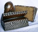 Jennings Brothers DANTE & BEATRICE BOOKS Cast Metal Bookends - Metalware