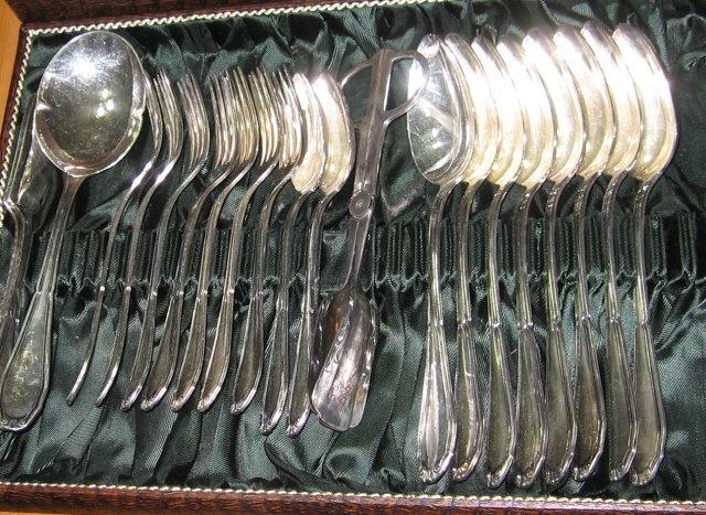 Schmachtenberg & Benninghoven Silver Flatware - 73 piece German Silver