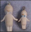 Two Miniature Porcelain KEWPIE DOLLS