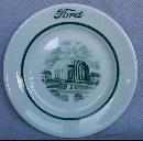 Ford ROTUNDA BUILDING Ceramic Advertising Plate