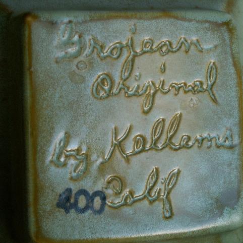Four Pieces Kellems California Ceramic Kitchen Wear - Porcelain