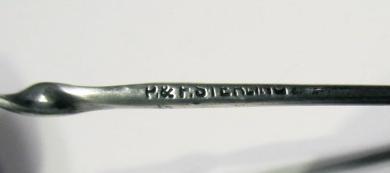 STERLING SEWING BODKIN LACE TOOL - SILVER