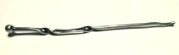 STERLING SEWING BODKIN LACE TOOL - SILVER