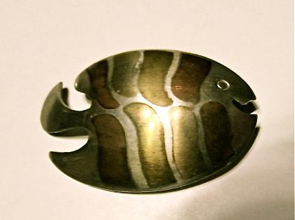 Mexico METALES CASADOS Sterling Copper Brass Pin - Metals