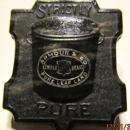 Bakelite Armor's Shield Lard Watch Fob