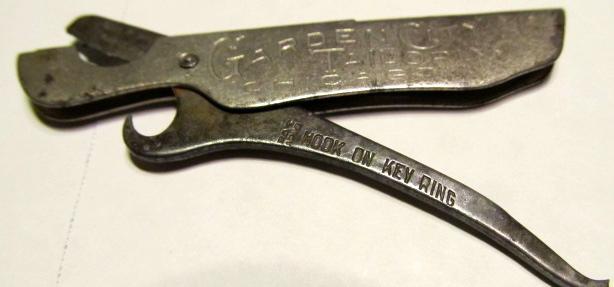 Cigar Cutter Garden City Screw Driver Opener - Metalware