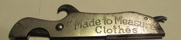 Cigar Cutter Garden City Screw Driver Opener - Metalware