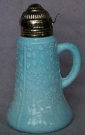 Light Blue Milk Glass SYRUP PITCHER