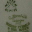 LIMOGES Porcelain Pancake Dish w/ Cover