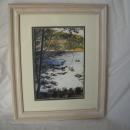 Copy of an original Pauline Viall. Spider Lake Fishing