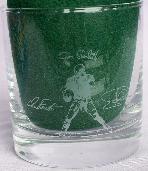 Two SEAGRAM'S V.O. Golden Quarterback Challlenge 1990 Cocktail Glasses in Original Boxes - Sporting