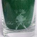 Two SEAGRAM'S V.O. Golden Quarterback Challlenge 1990 Cocktail Glasses in Original Boxes - Sporting