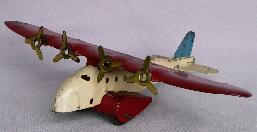 Marx 4 Engine Transport Airplane - Toys