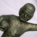 Hubley FOOTBALL PLAYER Cast Iron Bookends - Metalware