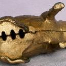 SEATED PIG Cast Iron Bank - Metalware