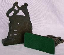 Cast Iron BRONCO RIDER Bookends - Metalware