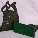 Cast Iron BRONCO RIDER Bookends - Metalware