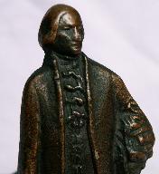 GEORGE WASHINGTON Cast Iron Bookends - Metalware