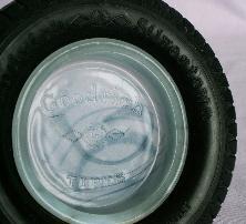 GOODRICH Silvertown Tire Ashtray - Tobacciana