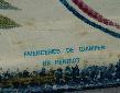 Small QUIMPER Tin Serving Tray - Metalware