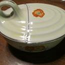 Hall Orange Poppy Covered Dish - Fine China