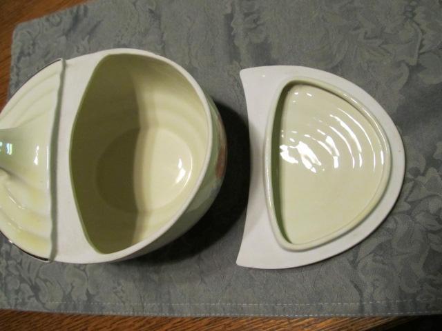 Hall Orange Poppy Covered Dish - Fine China