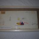 Folk art by GUS FALK. Lot of (3) Color drawings.