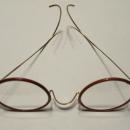 Eye Glasses Round Plastic Rim - Glass