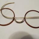Eye Glasses Round Plastic Rim - Glass