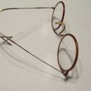 Eye Glasses Round Plastic Rim - Glass