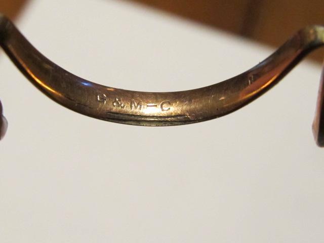 Gold Eye Glasses Oval Reading - Glass