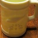 L.C. Wright Custard Glass uranium - glass
