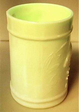 L.C. Wright Custard Glass uranium - glass