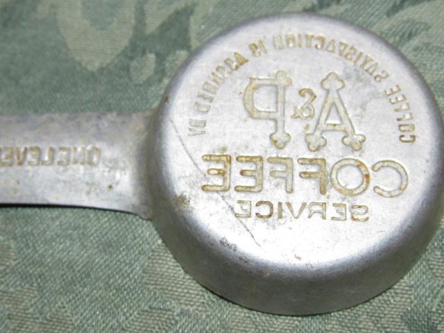 A&P COFFEE Measure Spoon - Metalware