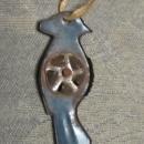 Tin Lithograph Parrot Whistle - Toy