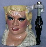 Royal Doulton MAE WEST Celebrity Collection Porcelain Jug