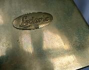 LEDERLE Medical Bronze Coated Bookends - Metalware