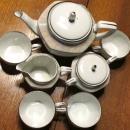 R.S. Germany Lustre 9 piece Tea Set - Fine Porcelain